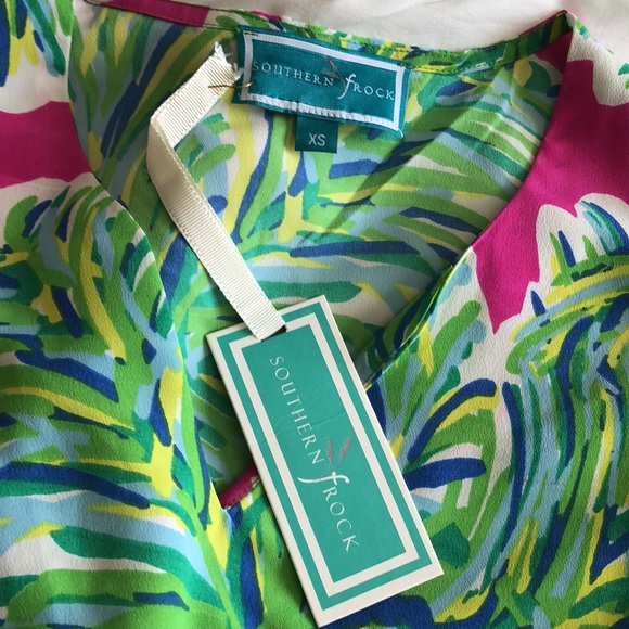 ❌SOLD❌ Southern Frock Dress 💗🌴 - Picture 6 of 8